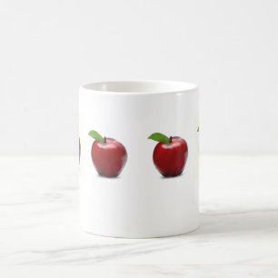 Appleの赤いマグ コーヒーマグカップ