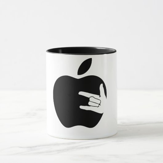 Appleの金属のマグ マグカップ (中央)