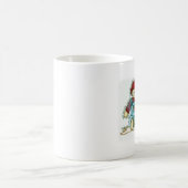 Appleの雪だるまのカップル コーヒーマグカップ (中央)