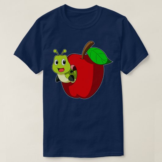 AppleのCaterpillar Tシャツ (デザイン正面)
