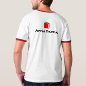 Appleはまだらにしますブランドの"Appleのワイシャツ"を Tシャツ (裏面)