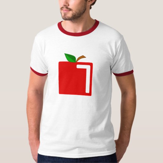 Appleはまだらにしますブランドの"Appleのワイシャツ"を Tシャツ (正面)