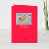 Appleは先生の挨拶状を保ちますAway カード (裏面)