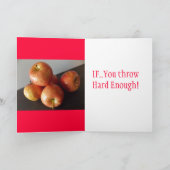 Appleは先生の挨拶状を保ちますAway カード (内部)