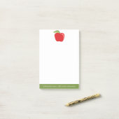 Appleカスタムとの先生モダン名 ポストイット (デスク上)