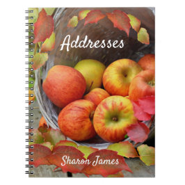 Appleカラフル Basketと紅葉 ノートブック