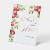 Appleカーモダンド&ギフトトレンディーブライダルシャワー 台座サイン (正面)