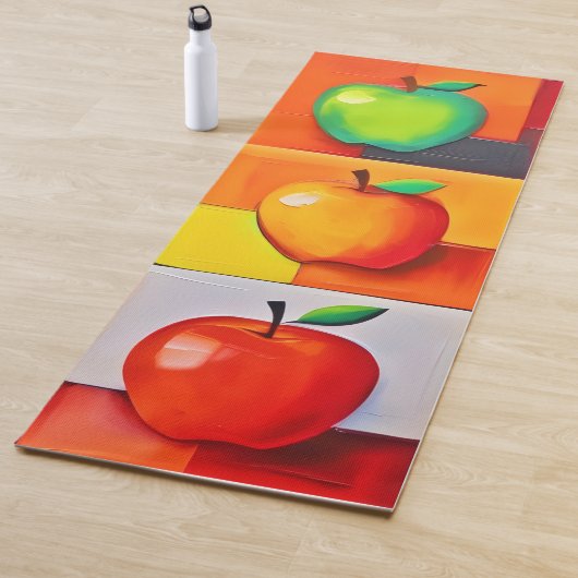 Appleグカラフルリッド ヨガマット (インサイチュ)