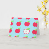 Appleグリーティングカード カード (黄色い花)