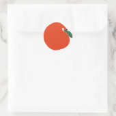 Appleステッカー ラウンドシール (バッグ)