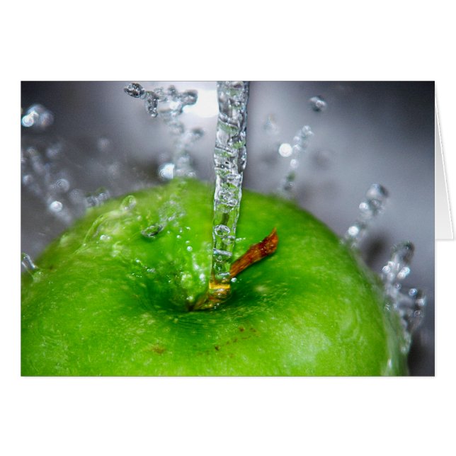 Appleスプラッシュカード (正面横)
