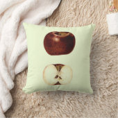 Appleスライスのカスタマイズ クッション (ブランケット)