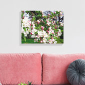 Appleツリー開花。 キャンバスプリント (インサイチュ (リビング))