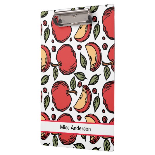 Appleテーマのカスタマイズ可能な先生 クリップボード (左)