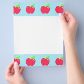 Appleデザイン8.5インチx 11インチフライヤー チラシ (手)