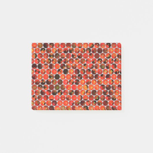 Appleパターンのアートワーク ポストイット (正面)