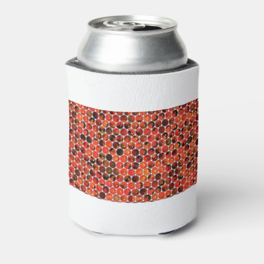 Appleパターンのアートワーク 缶クーラー (缶裏面)