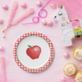 Appleパーティープレート ペーパープレート (パーティー)