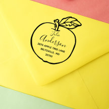 Appleフレームパーソナライズされた差出人住所