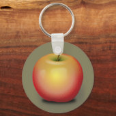 Appleボタンのキーチェーンをメインにする キーホルダー (正面)