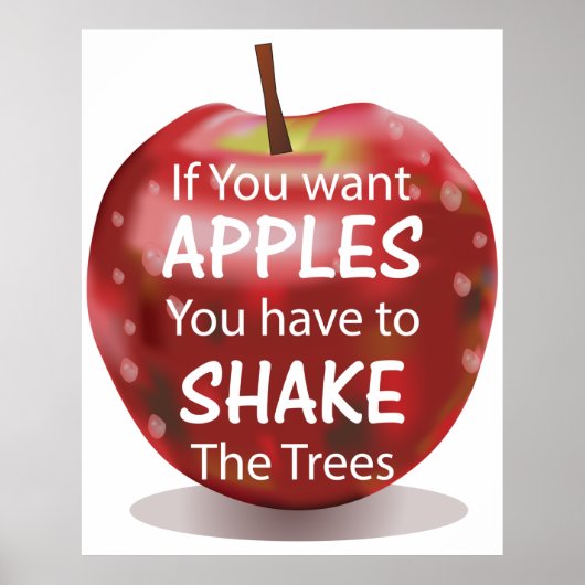 Appleポスタ感動的ーの引用文 ポスター (正面)