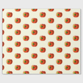 Appleラッおもしろいピング紙 ラッピングペーパー (フラット)