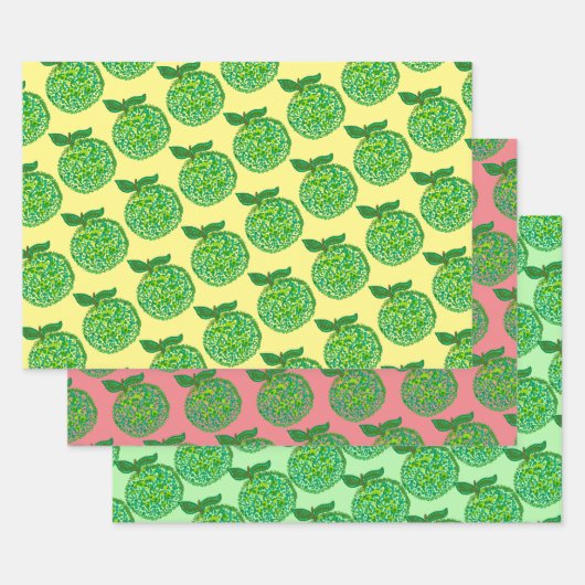 Appleラッピング紙 ラッピングペーパーシート (セット)