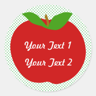 Appleラベル ラウンドシール