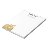 Apple先生のデスクからパーソナライズされた ノートパッド (回転)