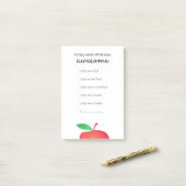 Apple先生レポート磁気メモ帳 ポストイット (デスク上)