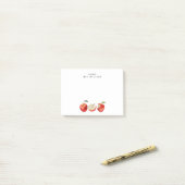 Apple先生名 ポストイット (デスク上)