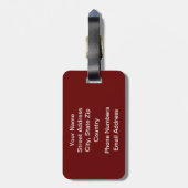 Apple司書 ラゲッジタグ (裏面縦)