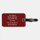 Apple司書 ラゲッジタグ (裏面横)