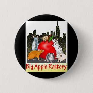 Apple大きいRatteryボタン 缶バッジ