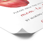 Apple救済忙し- Mom-to-Be Addressee ポスター (角)