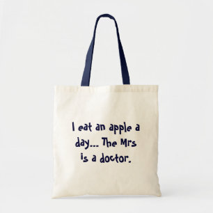 Apple日のバッグ-男性へおもしろいな冗談 トートバッグ