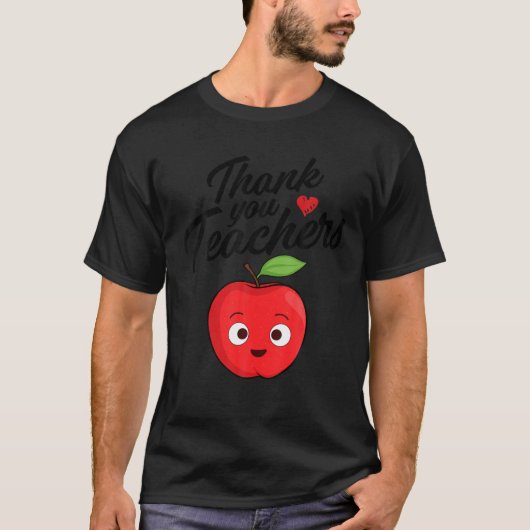 Apple有志先生先生やる気を起こさせるAppr Tシャツ (正面)