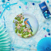 Apple紙皿の東のブルーバードは活気付きます ペーパープレート (パーティー)