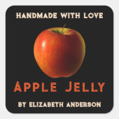 Apple製品 スクエアシール (正面)