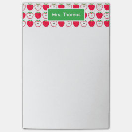 Apple赤と白がパーソナライズされたItメモを投稿 ポストイット