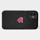 「apple」のハート電話ケース Case-Mate iPhoneケース (裏面(横))