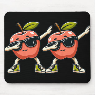 Apple クール Art Women男性へ Kids Apple Picking Ap マウスパッド