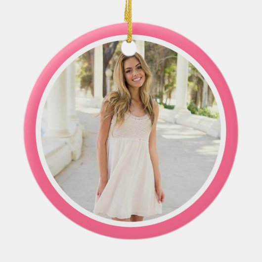 Apple パーソナライズされた Fifth Grade先生写真 セラミックオーナメント (裏面)