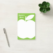 Apple パーソナライズされた green Post-it®ノート ポストイット (オフィス)