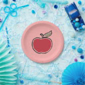 Apple ペーパープレート (パーティー)