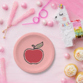 Apple ペーパープレート (パーティー)