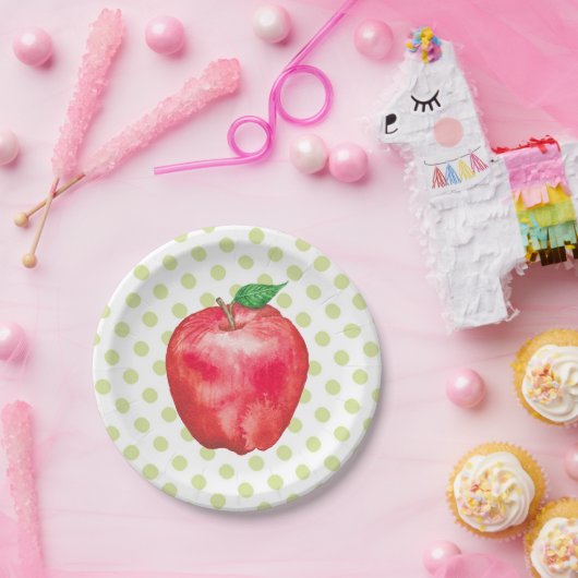 Apple ペーパープレート (パーティー)
