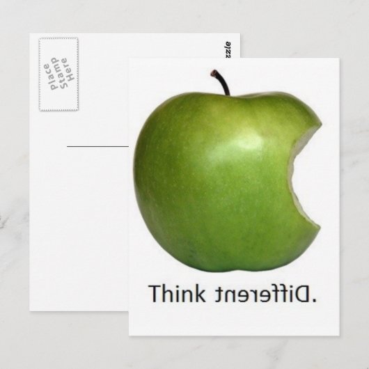 Apple ポストカード (正面/裏面)