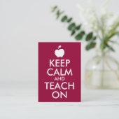 Apple 保 Calmと教えOn 名刺 (スタンド正面)