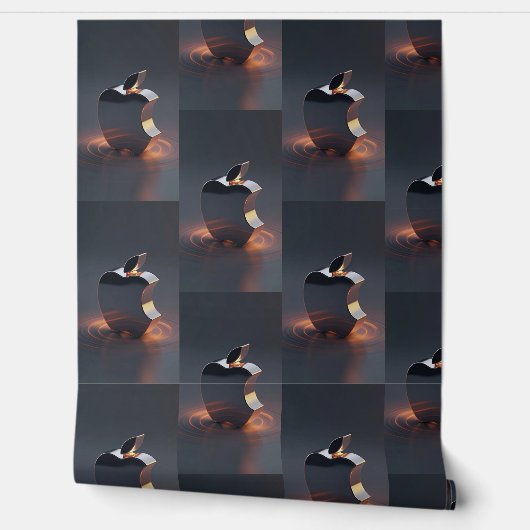 Apple 白熱［赤熱］光を放つ Tech Vibes 壁紙 (ほどく)